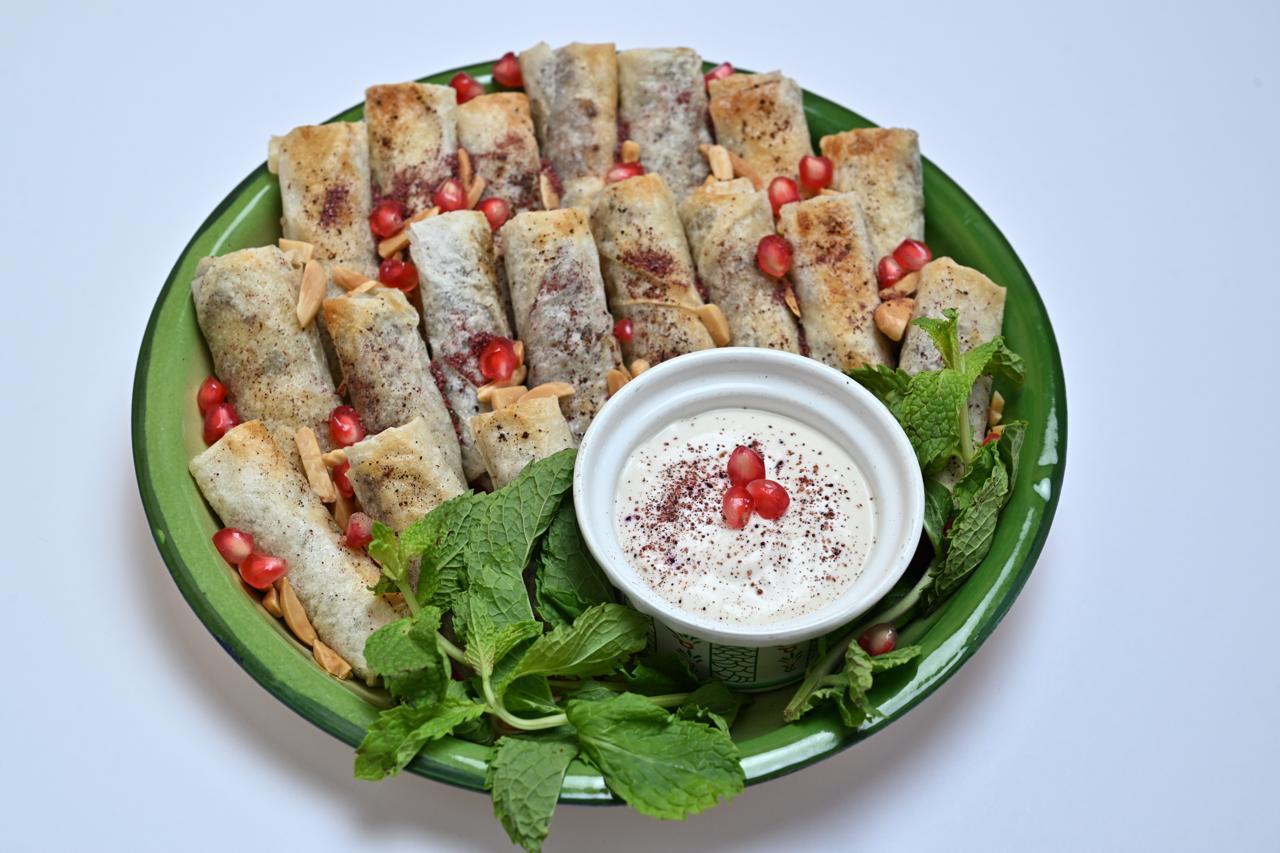 رول مسخن دجاج